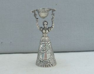 Antique Hanau Silver Novelty Miniature Wager Marriage Cup Neresheimer C1890