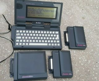 Vintage Atari Portfolio Personal Computer Hpc - 004,  Interface And Memory