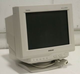 Sony Trinitron Cpd - 100es Multiscan 15 " Vga Color Crt Computer Monitor