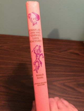 Wonka Charlie And The Chocolate Factory 1964 Roald Dahl Junior Deluxe Edition. 3