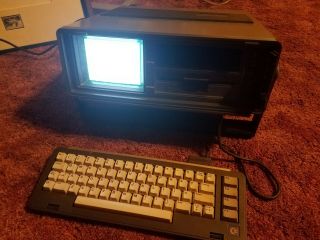 Commodore Portable Sx - 64 Executive Color Computer With User 