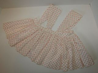 Vintage Doll Ideal Playpal Madame Alexander Janie Dress Pinafore Only 35” 1960s
