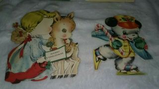 Vintage Baby/child Christmas Cards 6x