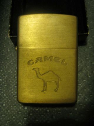1932 - 1992 Zippo Camel (brass Gold In Color ?) Cigarette Lighter