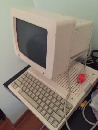 Vintage Apple IIc 2c Model A2S4000 Computer,  Monitor, 2