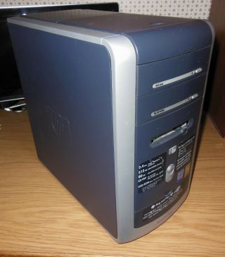 Hp Pavilion 746c Desktop Computer,  Pentium 4,  512mb Ram,  Fresh Reinstall Win Xp