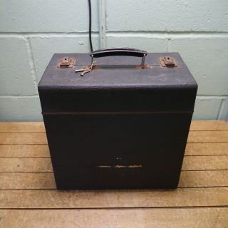 Vintage Winel Record Carry Case With Card Dividers For 12 " Vinyl / Lps.  26e.