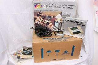 Vintage Commodore Vic - 20 Computer,  C2n Cassette - Complete