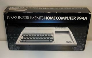 Texas Instruments Ti 99/4a Home Computer System