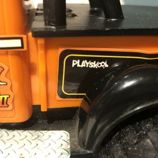 Vtg Playskool Orange Blossom Special II Pulling Toy Truck ' 37 Chevy from 1984 3