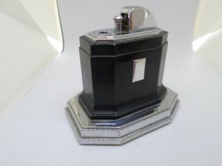 Ronson Touch Tip Enamel Table Petrol Lighter Missing Wand