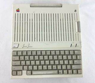 Vintage Apple Computers Iic A2s4000 No Power Cord - Fast - L03