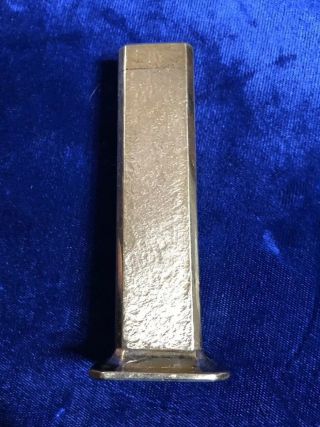 DUNHILL TALLBOY GOLD PLATED ROLLAGAS TABLE LIGHTER BUTANE NOT INSTALLED TO SHIP 3