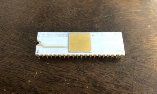 Microsystems International Mil Mf8080 Cpu.  Vintage Year Ic 1974 Chip Intel 8080