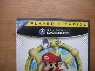 Nintendo Game Cube - Game - Mario Sunshine - Players Choice