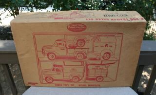 Vintage 1960 B206 Tonka Trailer Sales Set Box
