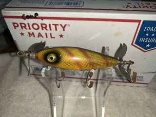 Vintage Wood Fishing Lure South Bend ? Shape Early More