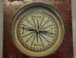 Antique 19th Century Negelein Compass in Mahogany Box 3