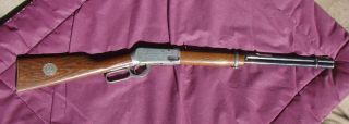 Vintage Daisy Heddon Buffalo Bill Scout Model 30 - 30 Lever Action Bb Gun.