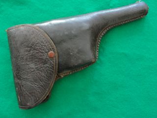 Vintage Mauser C96 Broomhandle Leather Holster
