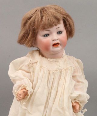 Large 17inch Antique J.  D.  Kestner 152/10 German Character - Face Bisque Head Doll