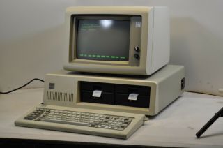Vintage Ibm Pc Model 5150,  64k,  Ibm 5151 Monitor,  Model F Keyboard Rare