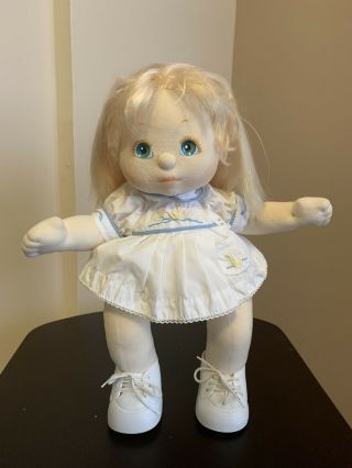 My Child Doll Mattel,  1985 Light Blond Hair And Bright Blue Eyes