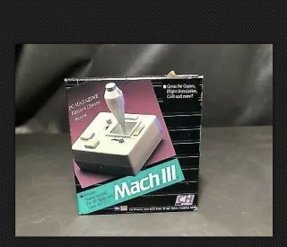 Nos Mach Iii Joystick Apple Ii Ch Products W/original Box Vintage