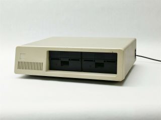Vintage Ibm 5150 Desktop Personal Computer Pc W/ 2 Floppy Drives