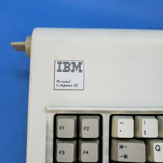 VINTAGE IBM PC / AT Clicker Keyboard MODEL F 5 Pin DIN Personal Spring Keyboard 2