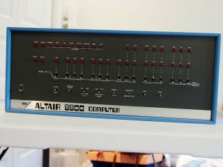 Mits Altair 8800 Computer Case W Manuals