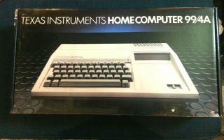 Vintage 1983 Texas Instruments Home Computer Ti 99/4a 004a