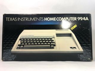 Texas Instruments Ti - 99/4a Home Computer - Open