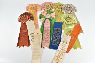 Vintage 1944 - 63 Beagle Breeders Club Franklin Lakes Nj Prize Ribbon 13 " 15 " Dog