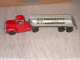 Vintage Tootsietoy Mack Semi Truck Tanker