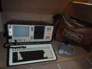 Vintage Rare Zorba Cp/m Computer And Cover As/is