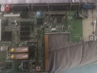 Amiga A - 1200 Mother Board With 3.  1 Roms,  4gb Cf Hard Drive