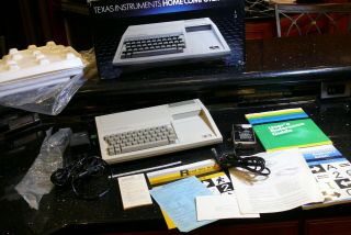 Texas Instruments Ti - 99/4a Vintage Home Computer Game Console System ✨rare Nib✨