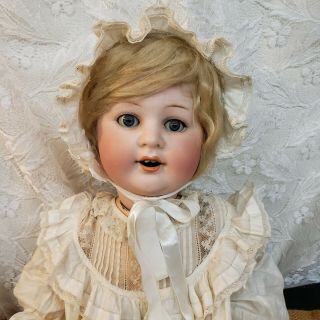 Jutta Baby Doll Germany Bisque Porcelain Head,  Composition Drgm Body Crier