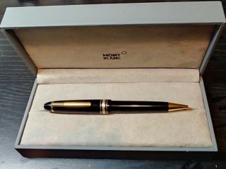 Montblanc Meisterstuck No.  161 Legrand Ballpoint Pen Black Resin Gold Trim