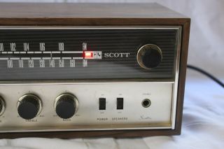 HH Scott Transistor Radio 2550W RARE Vintage Retro Maynard MA Radio Powers on 3