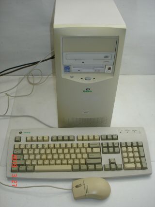 Vintage Gateway 433c Windows 98 Computer