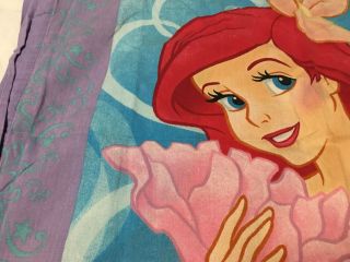 Vintage Disney The Little Mermaid Special Edition Pillowcase Ariel Bedding 3