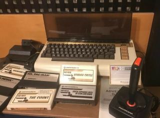 Commodore Vic 20 Scott Adam’s Personal Home Computer With Games And