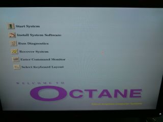 SGI Octane with 195MHz R10000 and 896MB RAM 2