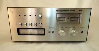 Vintage Mcs Stereo 8 Track Tape Player Recorder But