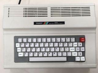 Tandy Color Computer 3 With Hitachi 6309,  128k,  Upgraded And Coco
