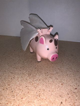 Vintage Flying Pig With Flapping Wings Toy - Open Box