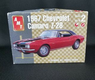 Amt 31518 Rare 1/25 Scale 1967 Chevrolet Camaro Z - 28 But Open Box