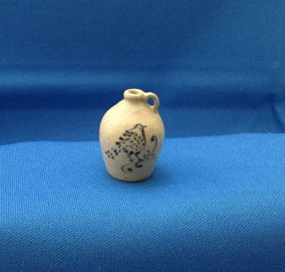 Igma Artisan Jane Graber Miniature Stoneware Vintage (1991) Water Jug 1:12 Scale